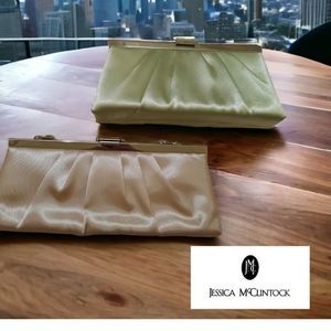 Jessica McClintock 2 vintage cluch bags